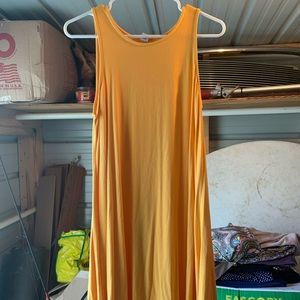 Yellow sundress